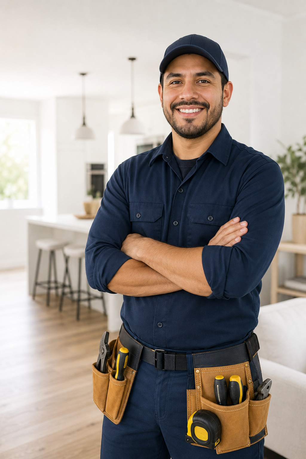 Profesional Chambapp listo para ayudarte